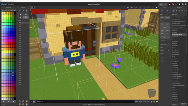 Introducción al Voxel Art con MagicaVoxel - Screenshot_01