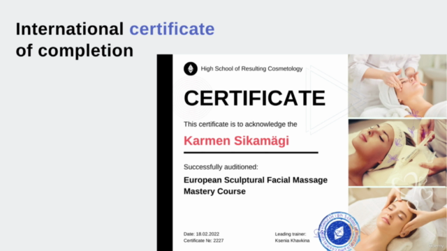 European Sculptural Facial Massage Certificate Course - Screenshot_04