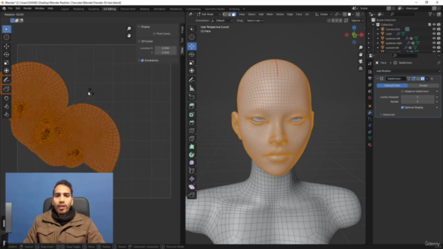 Realistic Character Making in Blender - Screenshot_03