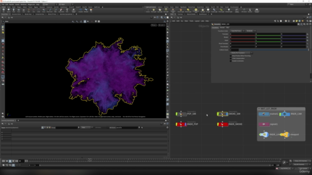 Master Houdini FX: Art Directing Magic Smoke Explosion - Screenshot_04