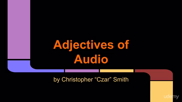 Audio Engineering: Adjectives of Audio - Screenshot_02