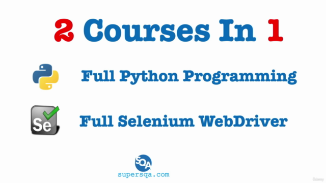 Python From Scratch & Selenium WebDriver QA Automation 2024 - Screenshot_01