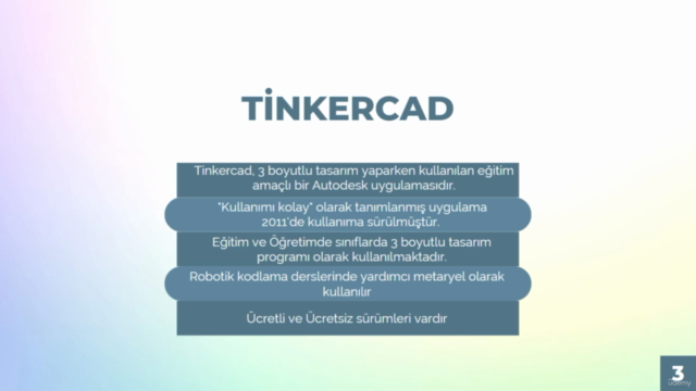 A-Z Tinkercad ile 3D Modelleme | Müfredata Uygun | Güncel - Screenshot_01