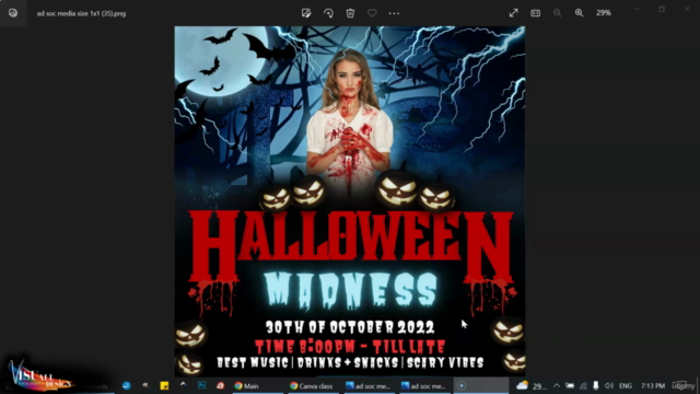 Halloween Promo Poster  Graphic Design on Canva. - Screenshot_02