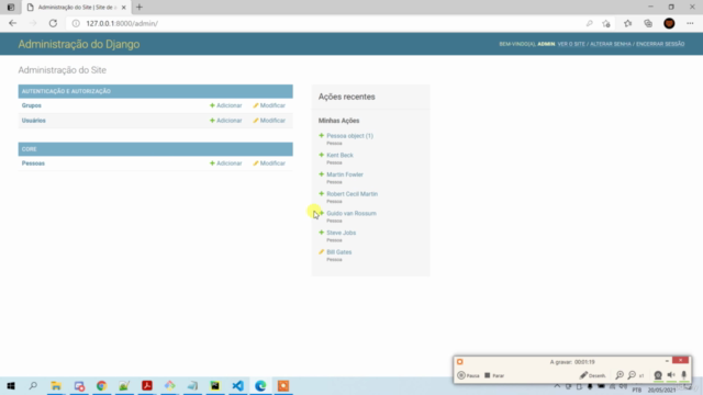 Aprenda o Framework Django em um projeto na prática - Screenshot_03