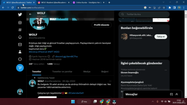 Kripto para airdrop ve ön satış eğitimi. - Screenshot_02