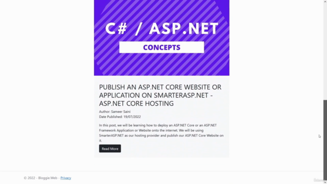 ASP.NET MVC Complete Guide using .NET Core [.NET8 Updated] - Screenshot_03