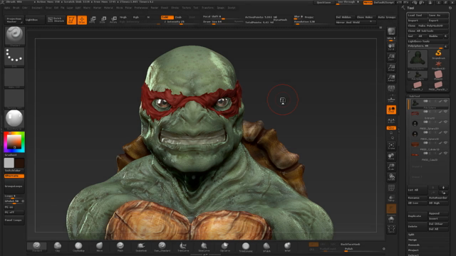 Complete introduction to ZBrush: Volume 1. Your first start. - Screenshot_03