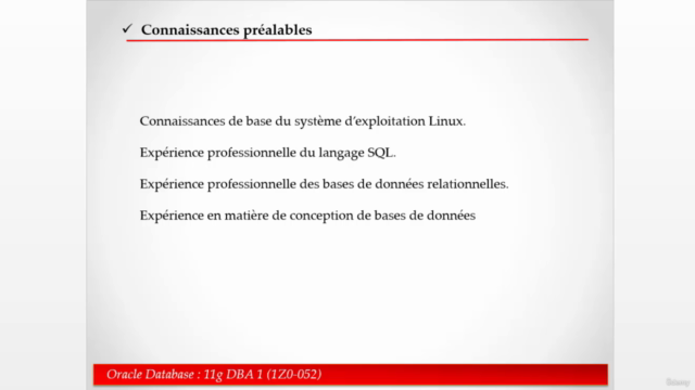 Formation Oracle "DBA 1" préparation de Certif (Z0-052) - Screenshot_01