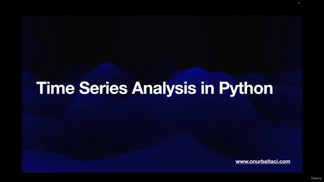 Time Series Analysis in Python - Data Analysis & Forecasting - Screenshot_04