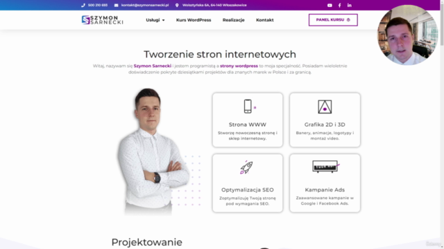 Tworzenie stron www - Wordpress i WooCommerce + Elementor - Screenshot_03