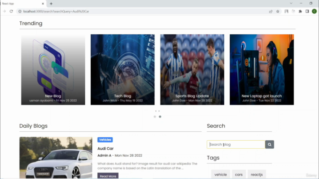 Build Advanced Blog App with React & Firebase from Scratch - Screenshot_02