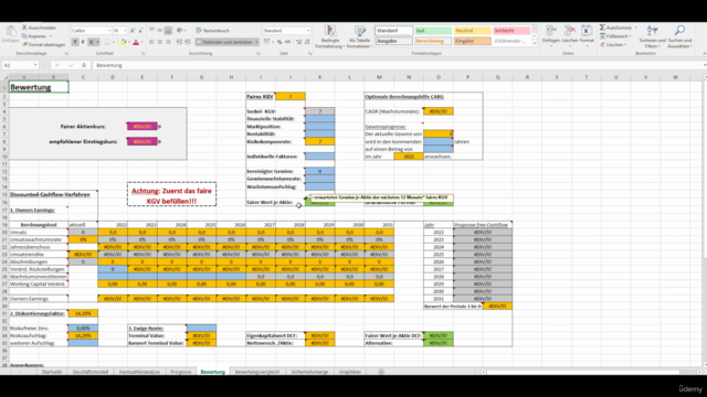 Aktienanalyse & Unternehmensbewertung mit Excel - Screenshot_02