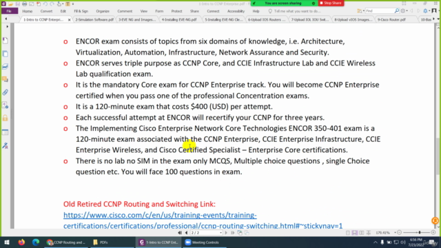 CCNP Advanced Enterprise 350-401 ENCOR Part1/2 - Screenshot_03