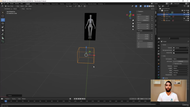 Female Anatomy Sculpting in Blender Course - Screenshot_01