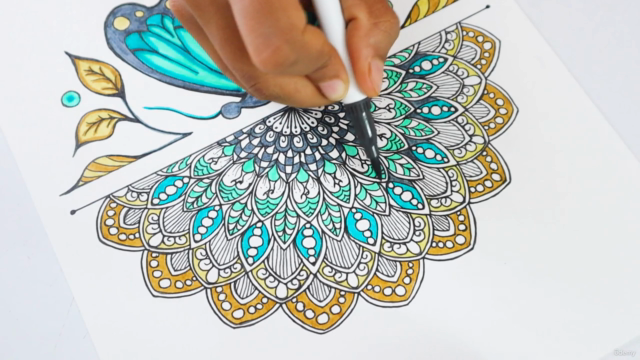 Mindful Mandala: Learn to Draw Creative Mandala Designs - Screenshot_03