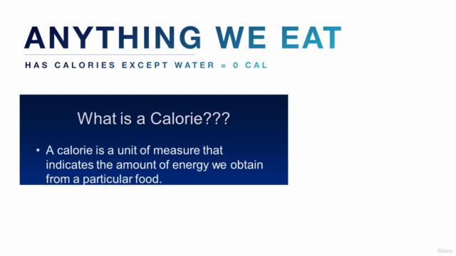 Calorie Management - Simply Explained Master Class (TM) - Screenshot_01