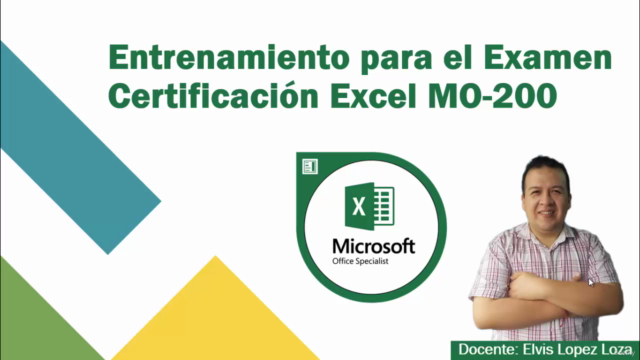 Certificate en el examen Excel Associate MO200 - Screenshot_01