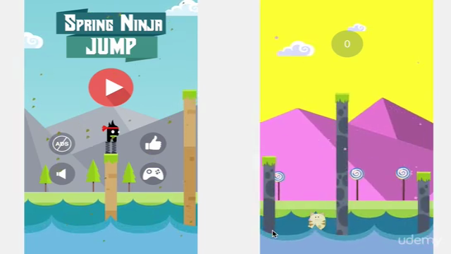 Publish your own Spring Ninja* game for iPhone and Android - Screenshot_03