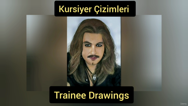 ( Oil Pastel Course)  yağlı pastel ile gerçekçi çizimler - Screenshot_03