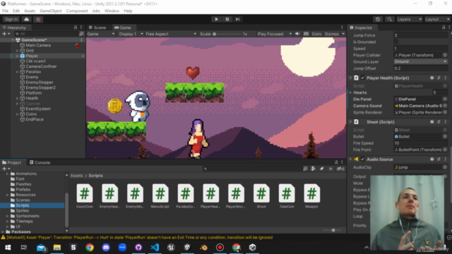 Создание 2D игр на Unity. Platformer - Screenshot_03