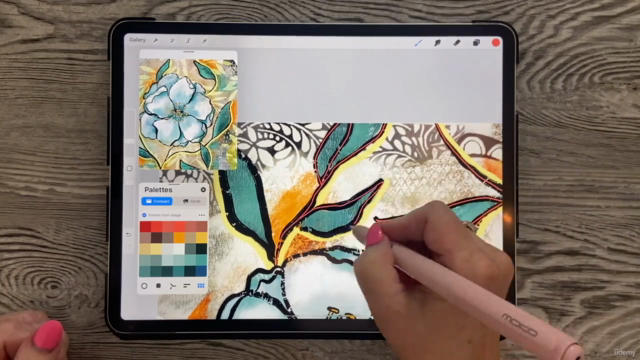 Create Authentic Mixed Media Art Journal Pages in Procreate - Screenshot_02