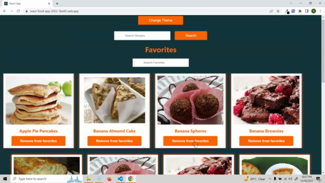 React JS Crash Course 2023 - Build A Food Managing App - Screenshot_03