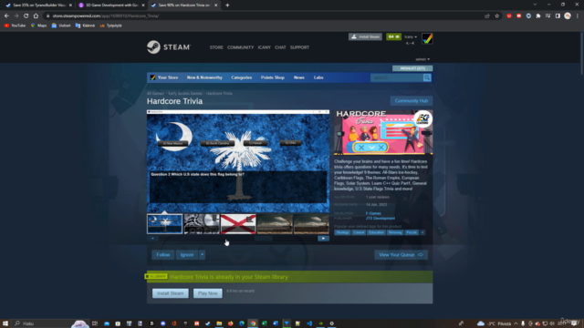 Create a Quiz game with TyranoBuilder Visual Novel Studio - Screenshot_01