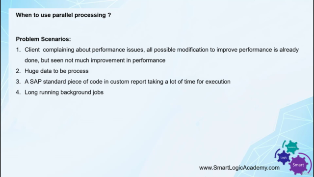 SAP ABAP - Parallel Processing - Screenshot_01