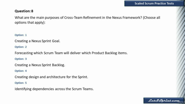 Scaled Professional Scrum ™ (SPS ™): Prep Questions on Nexus - Screenshot_02