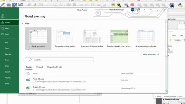 Grasshopper & GIS & Excel Interoperability - Screenshot_03