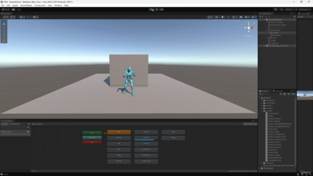 【3D】Unity 自製FSM，輕鬆完成角色的動作 - Screenshot_02