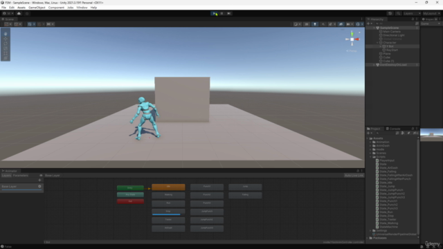 【3D】Unity 自製FSM，輕鬆完成角色的動作 - Screenshot_03