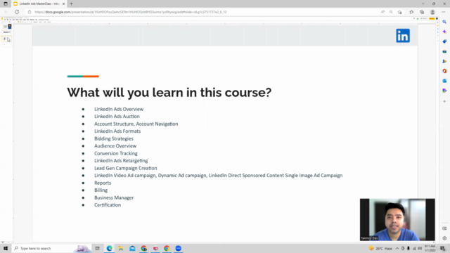 LinkedIn Ads MasterClass - All Campaigns & Features - Screenshot_02