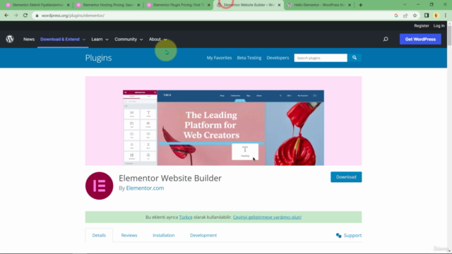 Elementor Yeni Başlayanlar için | Kendi İnternet Siteni Yap - Screenshot_04
