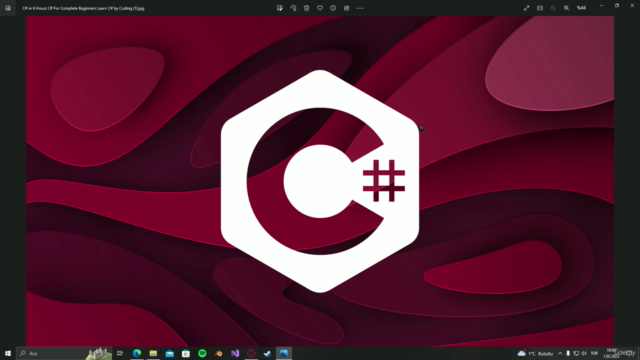 C# programlama dili | Sıfırdan ileri seviye eğitim seti - Screenshot_04