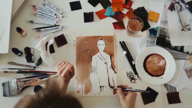Watercolor techniques in Fashion Illustration - Screenshot_02