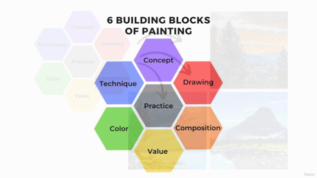 Mastering Oil Painting - 3 Mountain Landscapes Step By Step - Screenshot_01