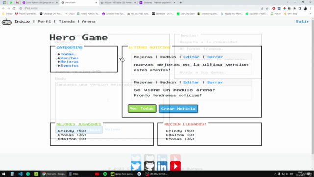 Desarrollo de sitios web con Python y Django - Screenshot_03