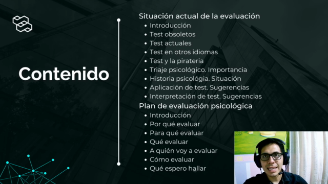 Curso. Evaluación psicológica. Área clínica. Nivel básico - Screenshot_04