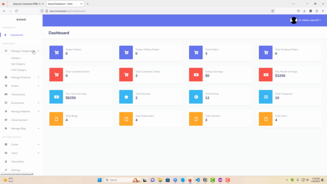 Laravel - Build Multi Vendor Ecommerce Website (2024) - Screenshot_03