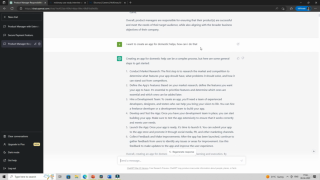 ChatGPT Mastery for Product Managers, Analysts, & Consultant - Screenshot_03
