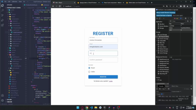 Curso completo de React, Firebase, Material ui 2023!!.. - Screenshot_04