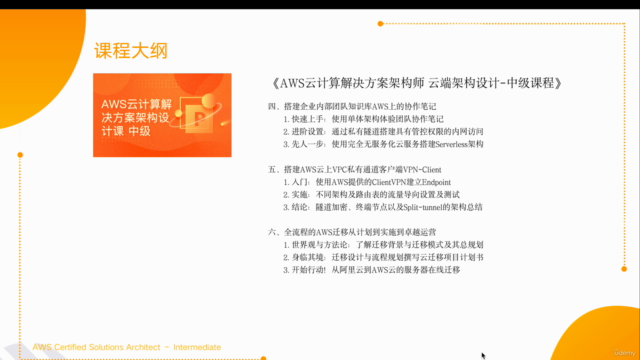 AWS雲端計算解決方案架構師 雲端架構設計-中級課程 - Screenshot_04