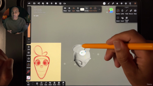 Creating your first 3D Model with Nomad Sculpt - Screenshot_03