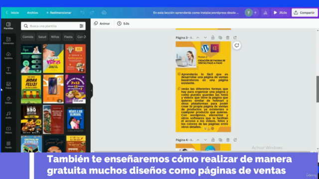 Diseño web con wordpress y canva de básico a avanzado. - Screenshot_04