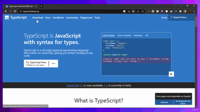 TypeScript para principiantes desde 0 - Screenshot_01