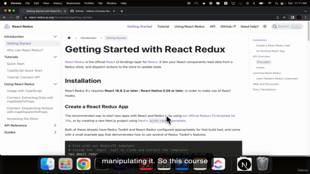 React, Next JS Redux State Management for Absolute Beginners - Screenshot_02