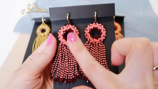 Learn How To Create Fashionable Fringe Earrings With Pearls - Screenshot_01