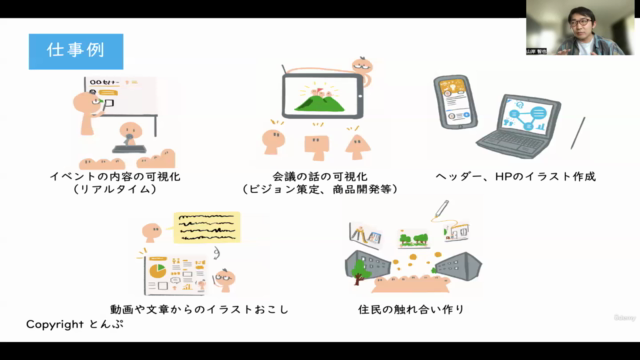 【経験者向け】グラフィックレコーダーとして仕事をするための実践型グラレコ講座 - Screenshot_03